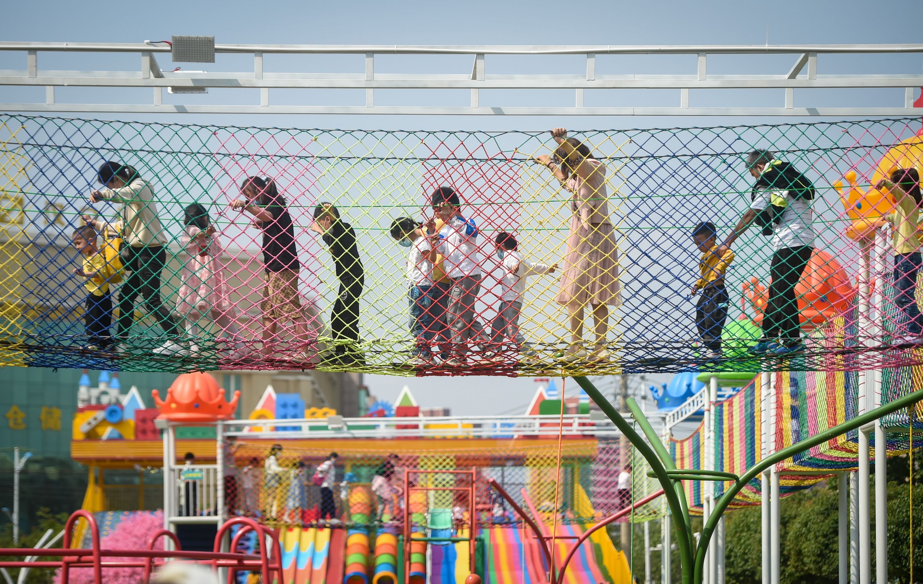 七彩乐园欢乐多,遛娃宝地又 1