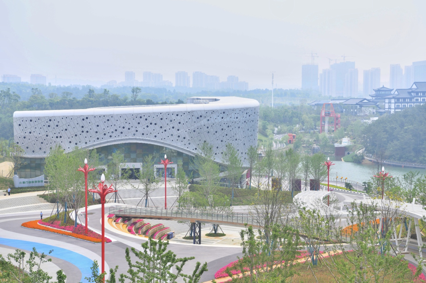 湖北省第三届园博会今日开幕迎接四方游客