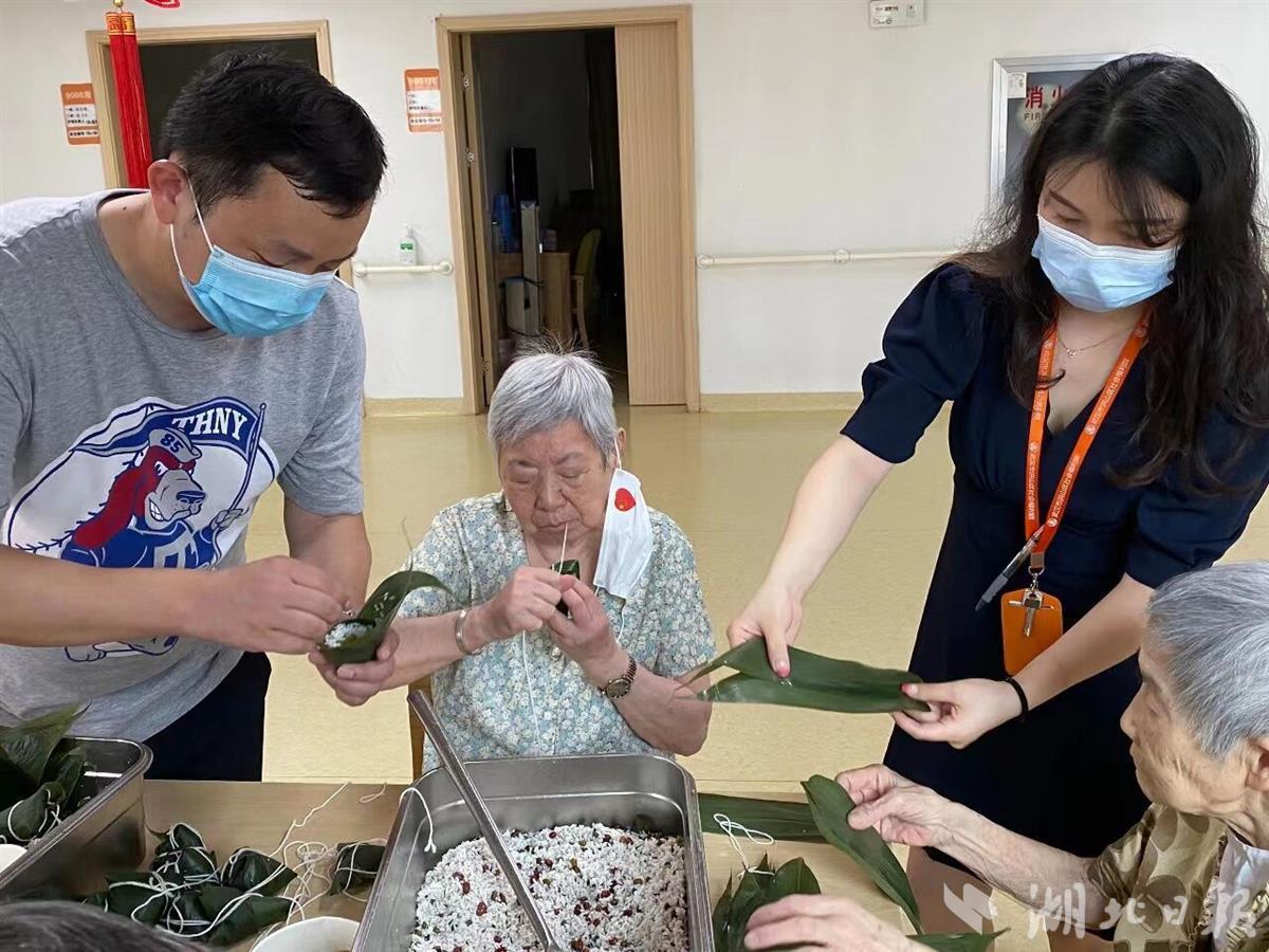 洪山区社会福利院詹杨让高龄老人住得安心