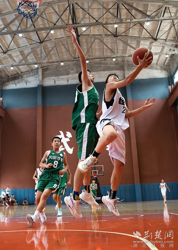 组图武汉市青少年运动会小篮球赛精彩落幕