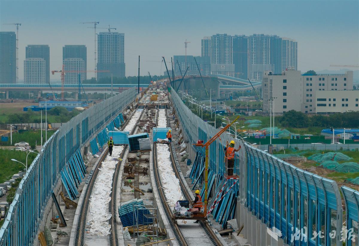 武漢地鐵16號線二期加速衝刺年底通車