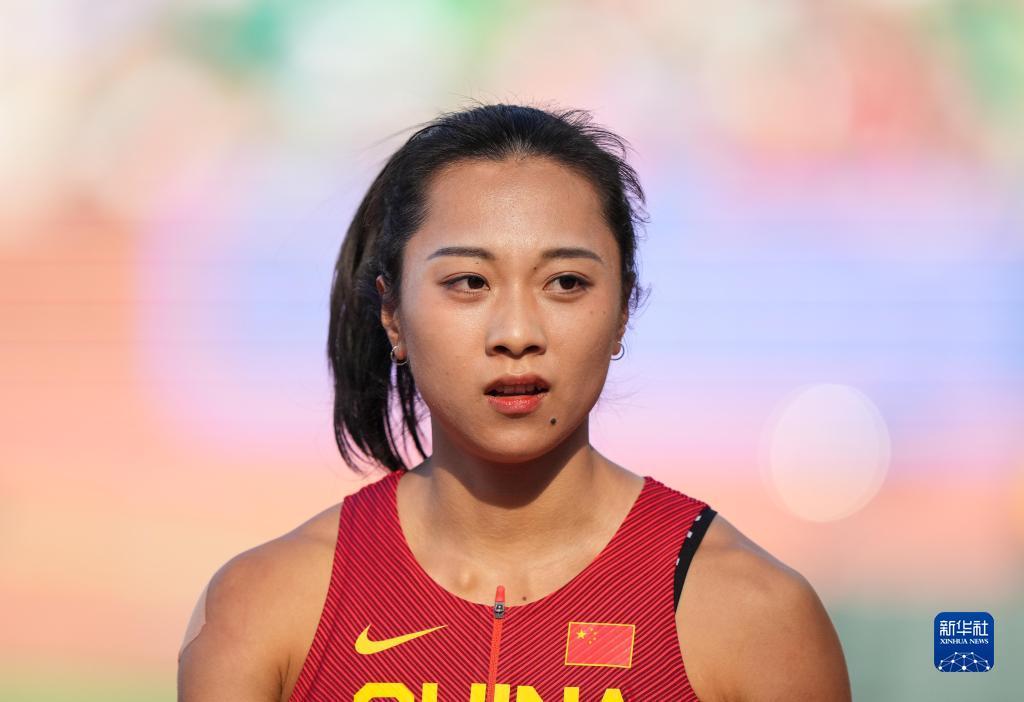 舉行的2022世界田徑錦標賽女子100米半決賽中,中國選手葛曼棋無緣決賽