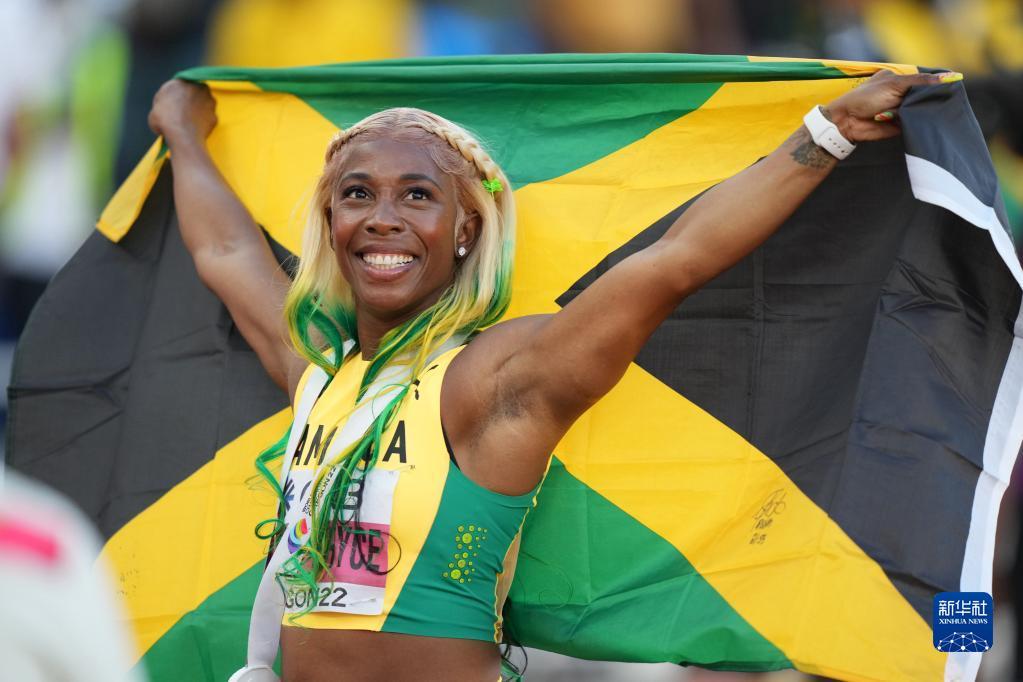 田径世锦赛弗雷泽夺得女子百米冠军