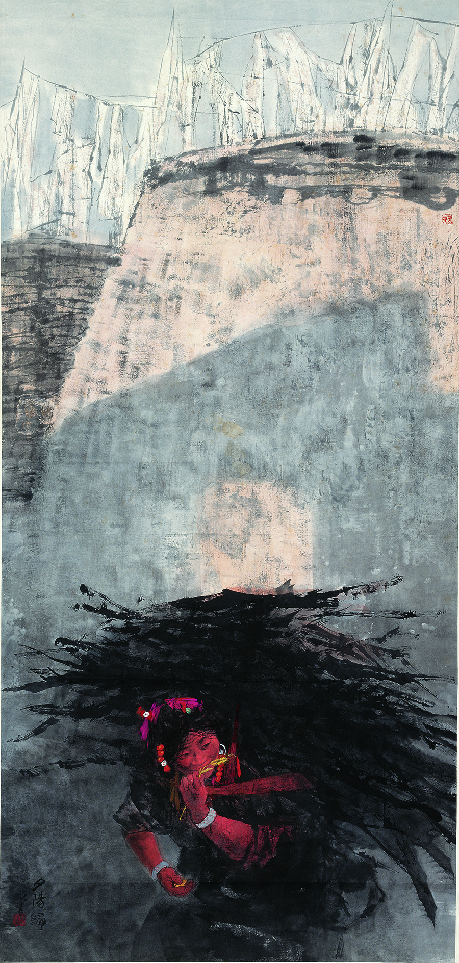 王明明 作品许钦松 作品冯远 作品方楚雄 作品冯大中 作品苏士澍 作品