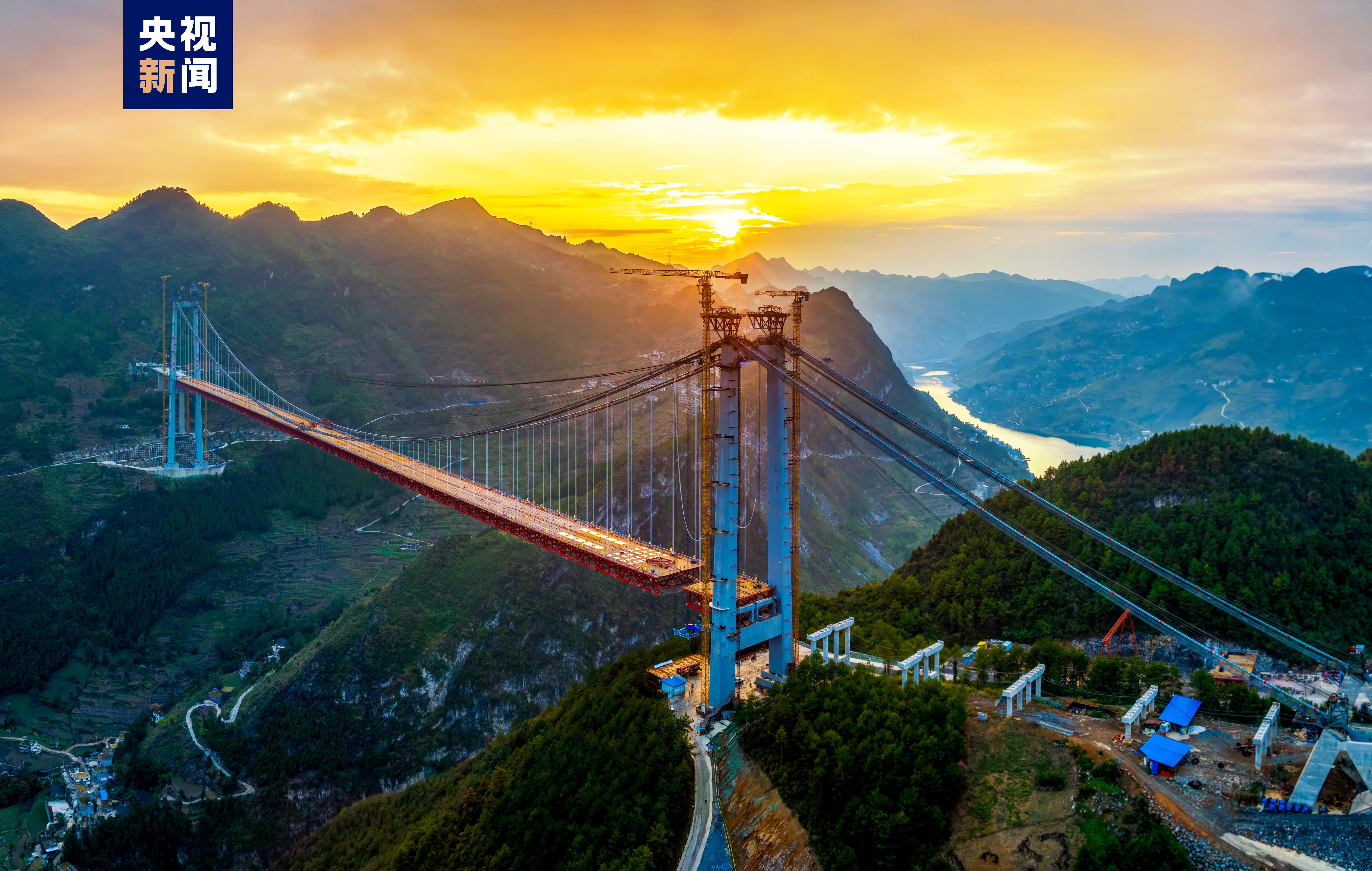 金仁桐高速桐梓河特大桥成功合龙-荆楚网-湖北日报网