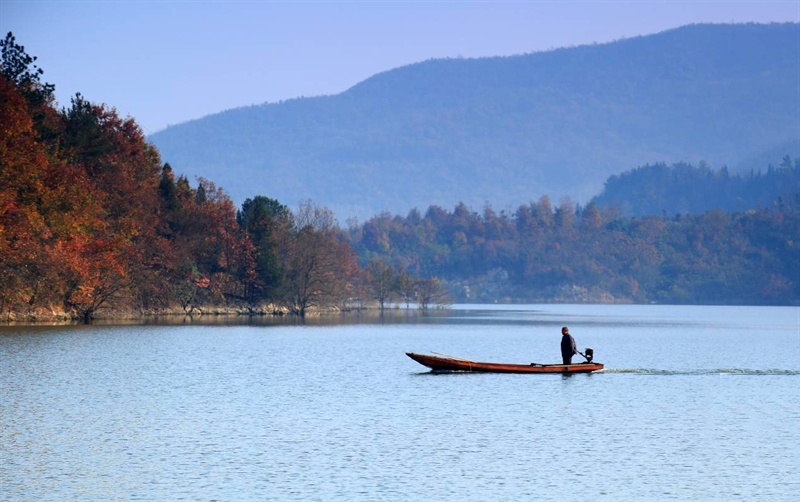 谷城茨河风景区图片