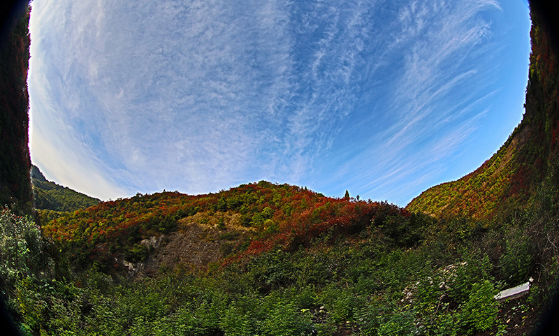 谷城茨河风景区图片