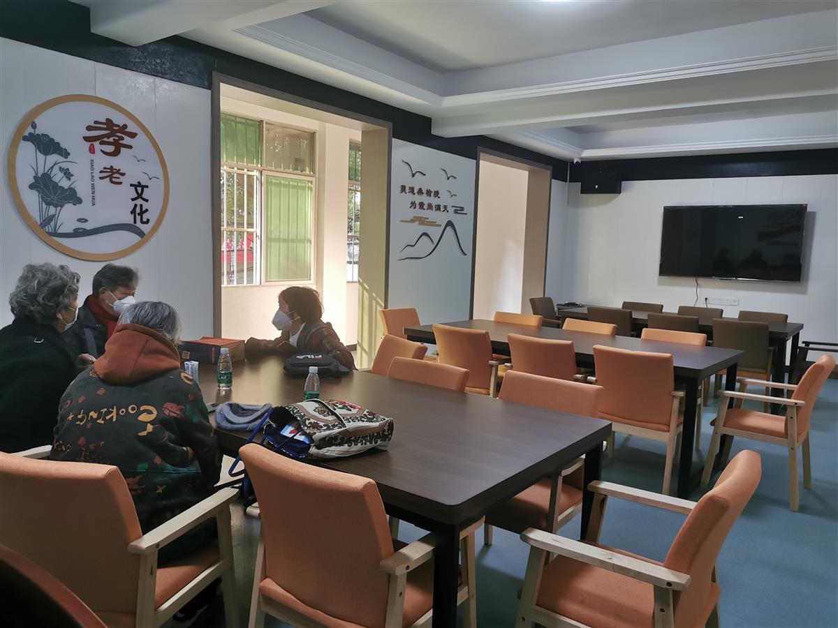 家门口享受养老服务武汉东西湖新增一社区老年人服务中心