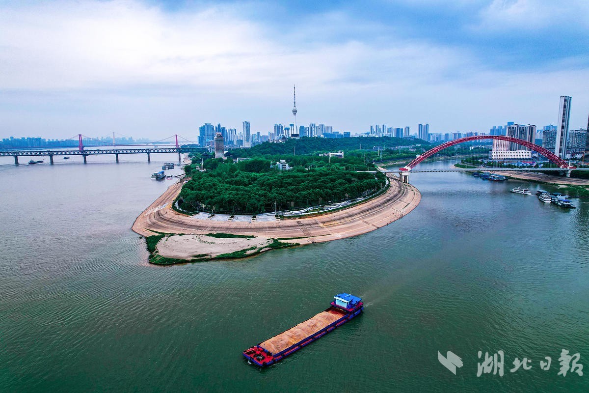 长江武汉段水位稳步回升