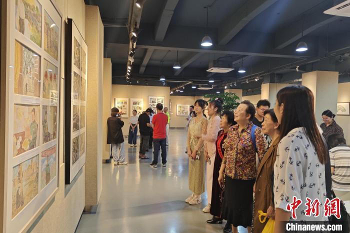 福建省第二届华侨华人连环画展在泉州举办