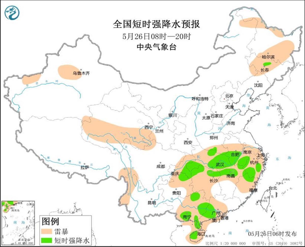 潛江遭遇特大暴雨2627日湖北暴雨繼續注意防範