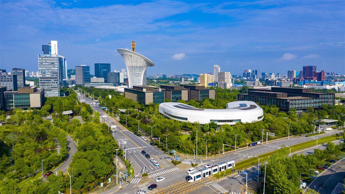 光谷航拍大景图