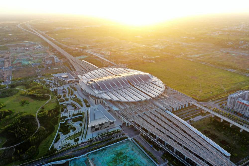 全景视界vr卫星图720瞰拔地而起的雄安新区