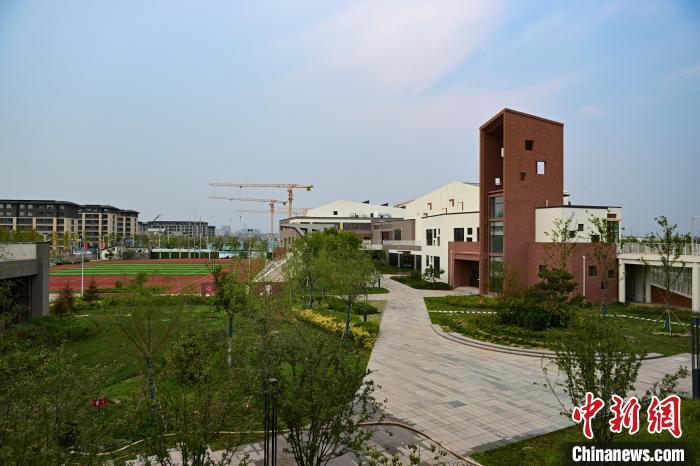 高质量发展调研行雄安新区三所北京交钥匙学校今年9月首迎新生