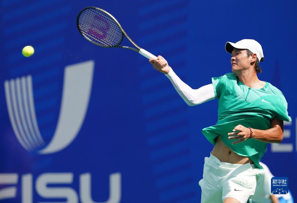 成都大运会丨网球中国选手金雨全无缘晋级