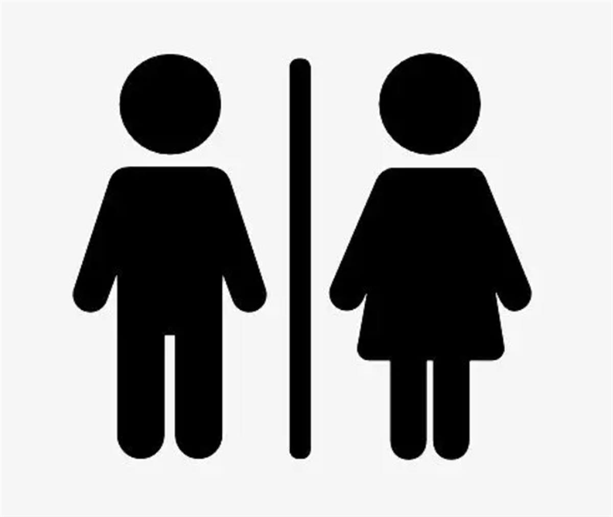 标准男女厕所标识(图源:网络)根据《国际卫生间标识》,男女厕所标识