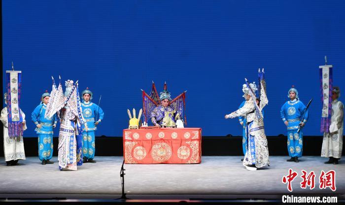 福建京剧院经典武戏界牌关传承上演