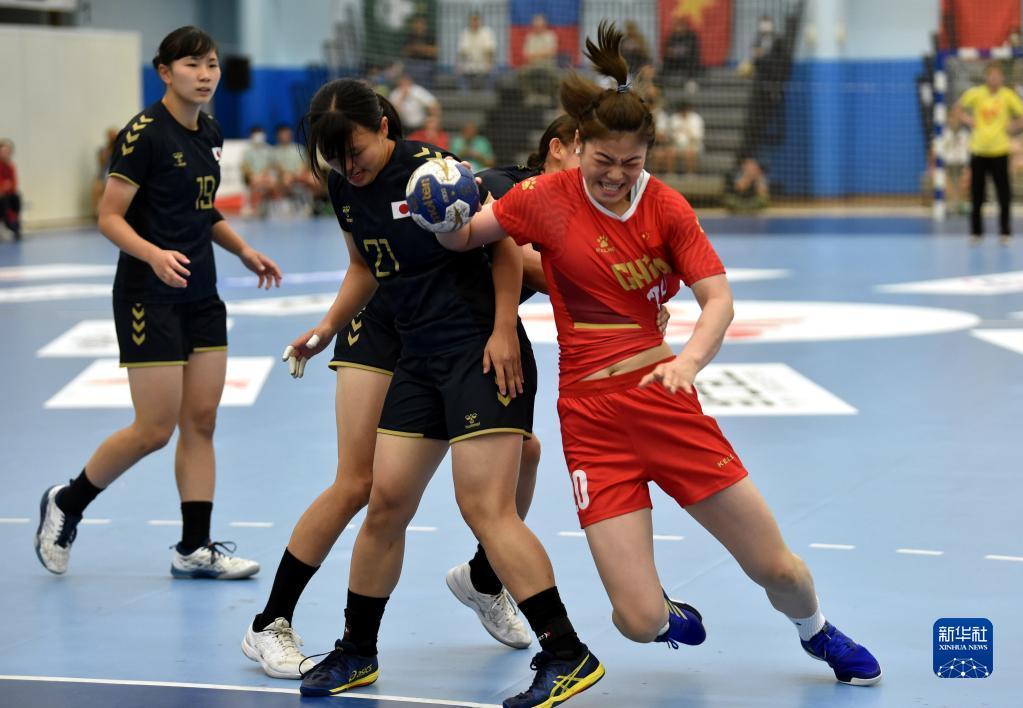 亚洲青年女子手球锦标赛中国队晋级决赛