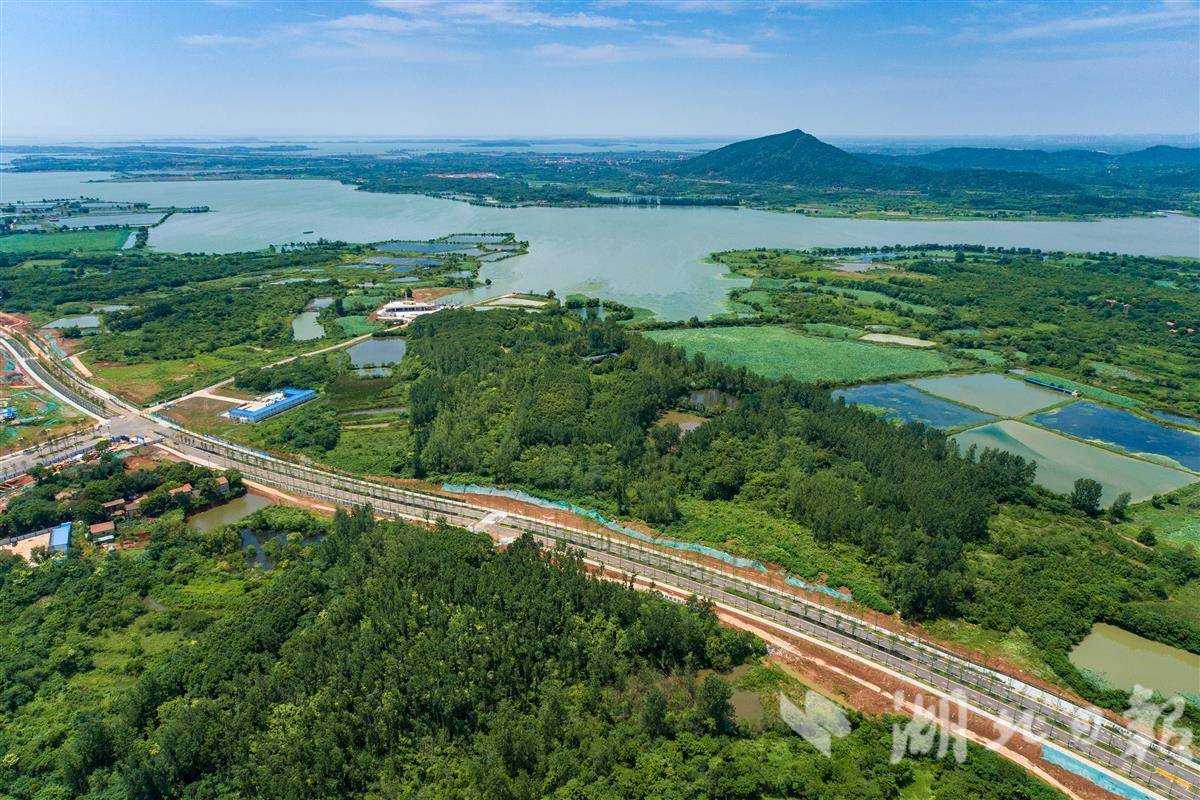 助力武汉新城建设光谷科学岛环岛西路具备通车条件