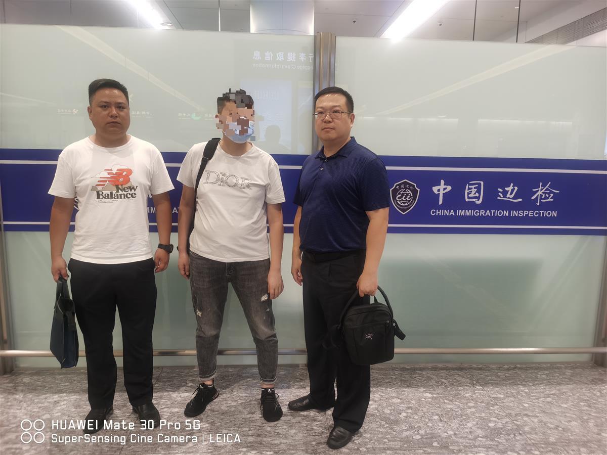 电诈嫌犯跑路到缅甸云梦警方成功劝返投案