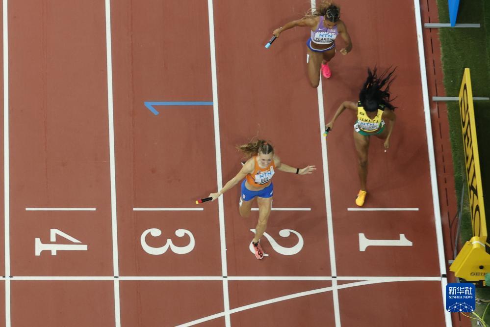 田径世锦赛女子4x400米决赛赛况
