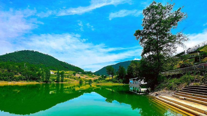 保康青山绿水原生态美丽乡村如画来