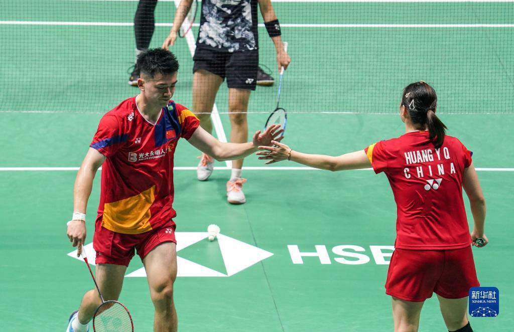 之一决赛中,中国组合郑思维/黄雅琼以1比2不敌韩国组合徐承宰/蔡侑玎