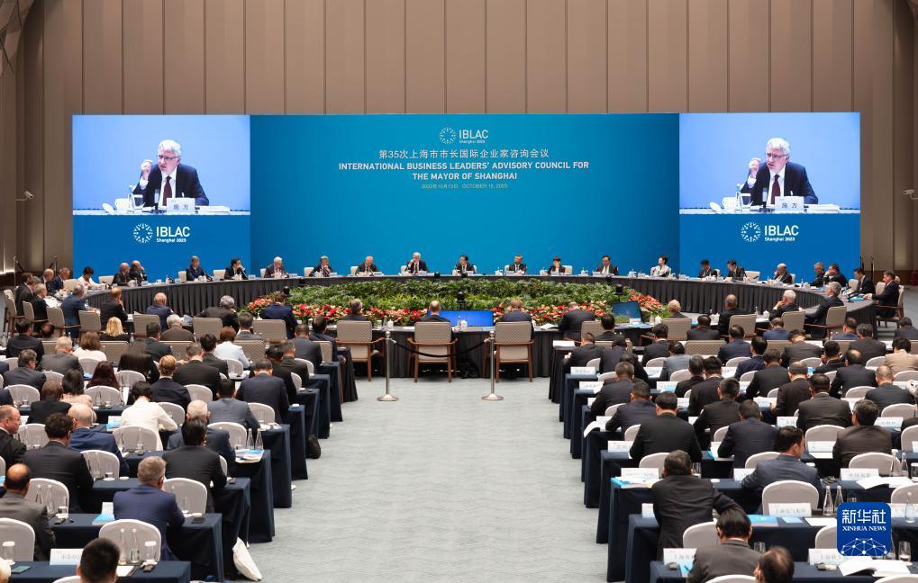 第35次上海市市长国际企业家咨询会议举行