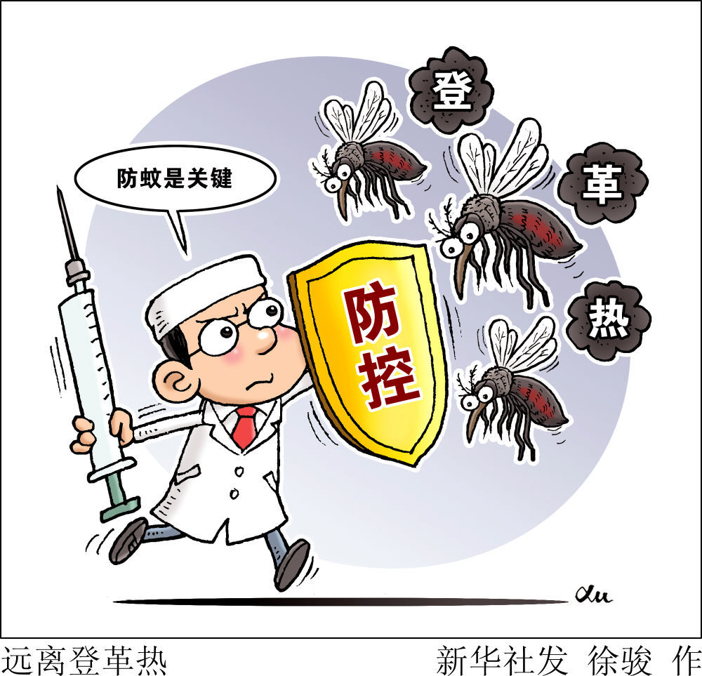 我国部分省份现登革热散发病例专家提示防蚊虫孳生