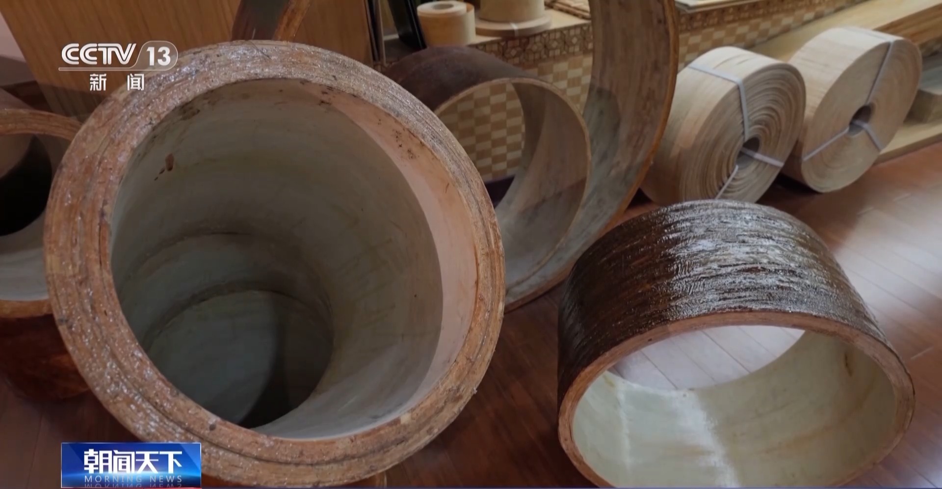 竹制餐具加工