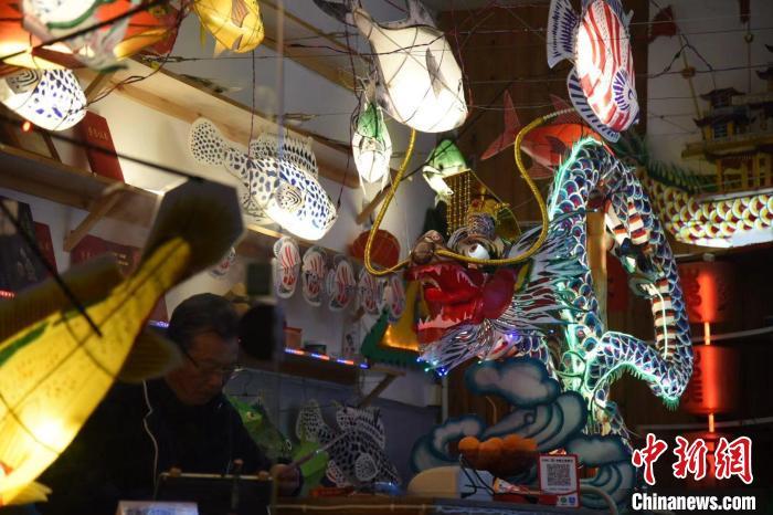 锦绣中国年|探访浙江石浦渔港古城 鱼灯璀璨引客来-网