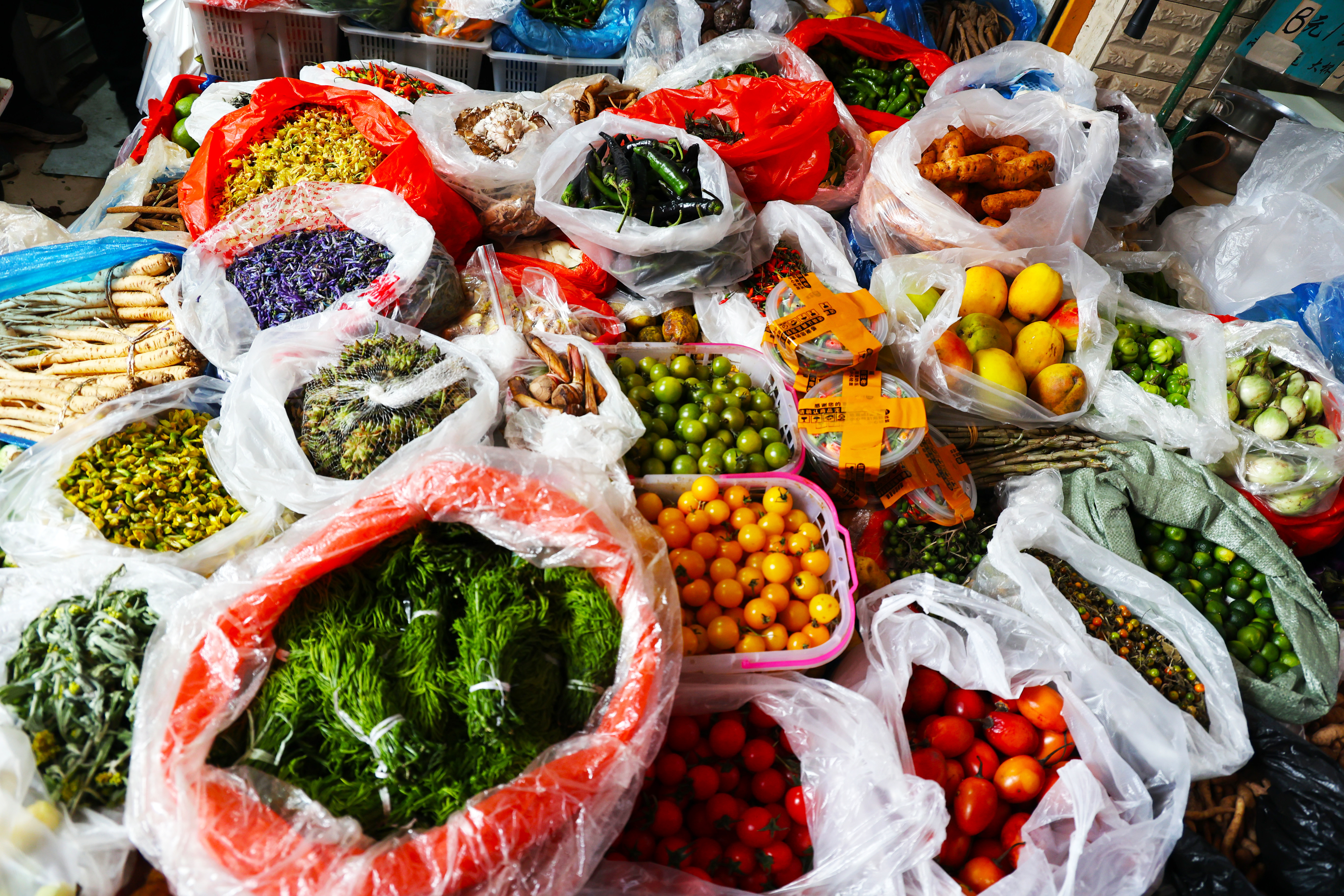 菜市场真实照片实拍图片