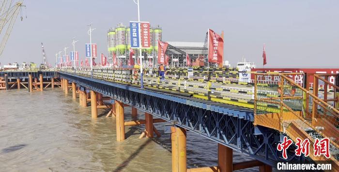 杭州湾跨海铁路图片