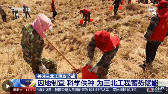三北工程涉及我国北方十几个省份,地域广,范围大,各个地区的气候,温度
