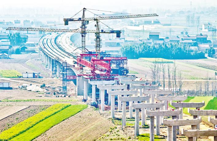 当枝松高速施工正酣