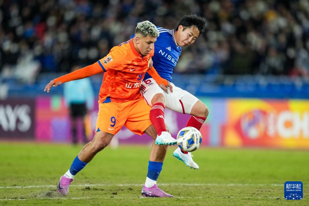 足球——亚冠:山东泰山无缘四强