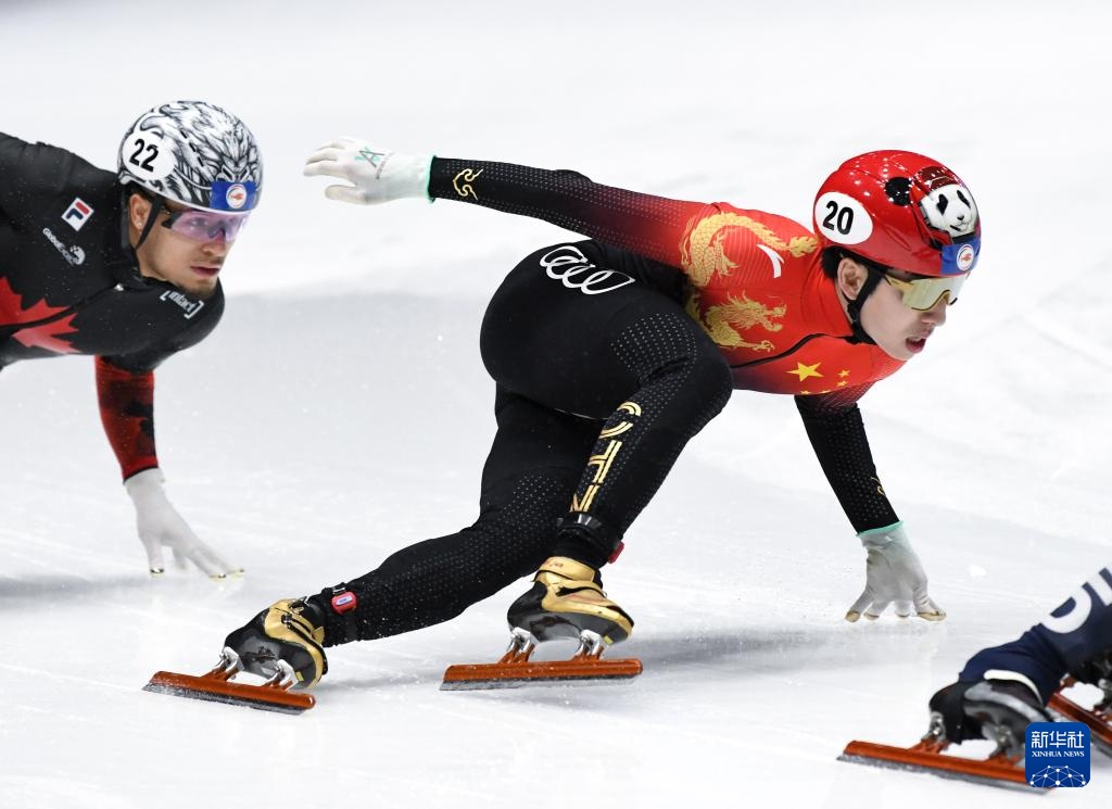 短道速滑—世锦赛:林孝埈晋级男子500米四分之一决赛