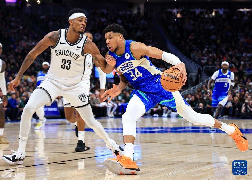 nba常规赛雄鹿胜篮网