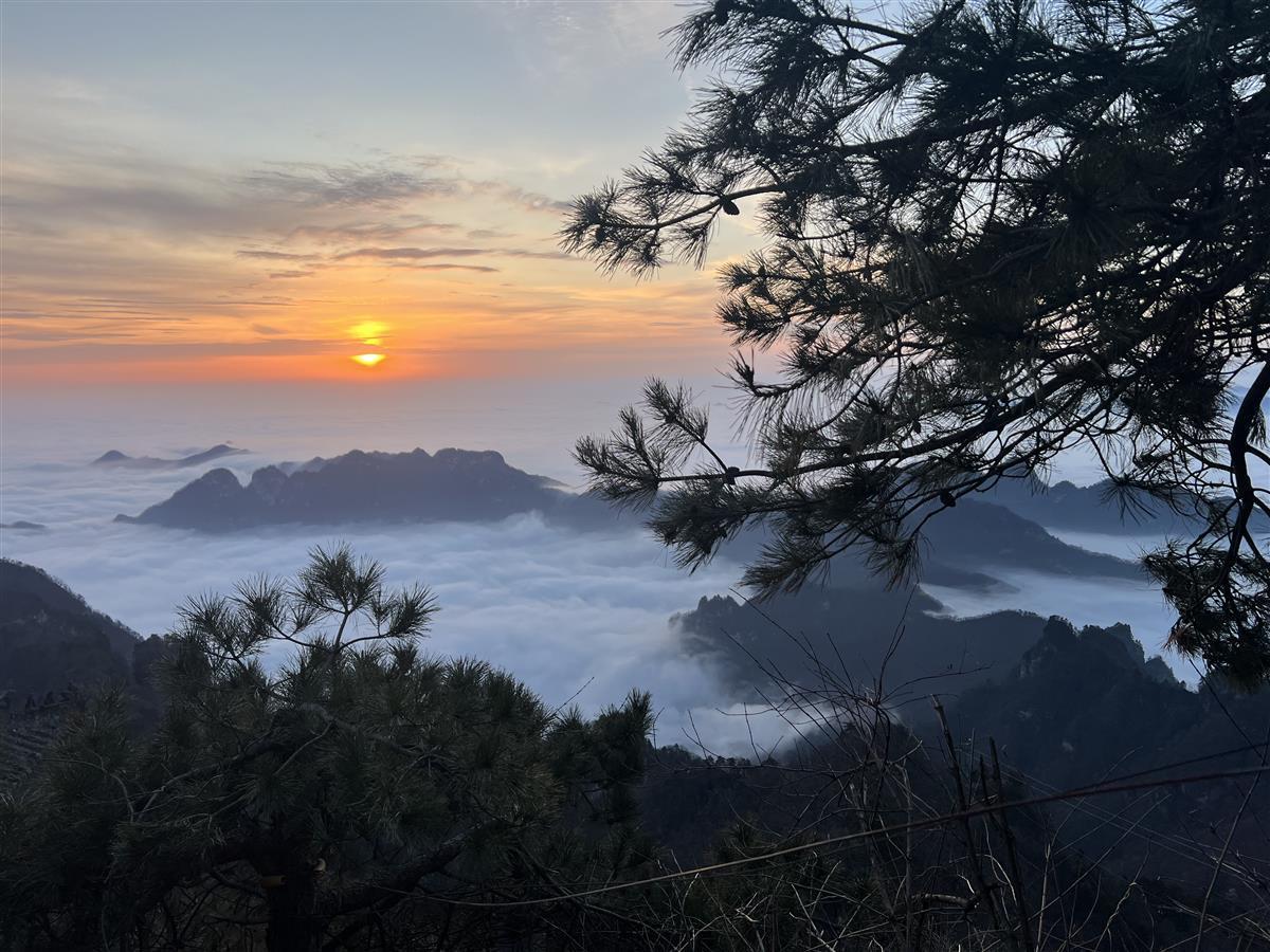 与辉同行武当瑞应武当山再现绝美日出和壮观云海