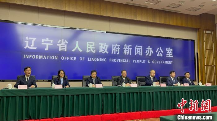 3月22日,辽宁省政府新闻办召开的新闻发布会现场.