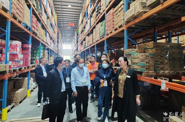 在黄州区堵城镇叶路洲齐农蔬菜基地,消费体察团了解蔬菜种植,采摘