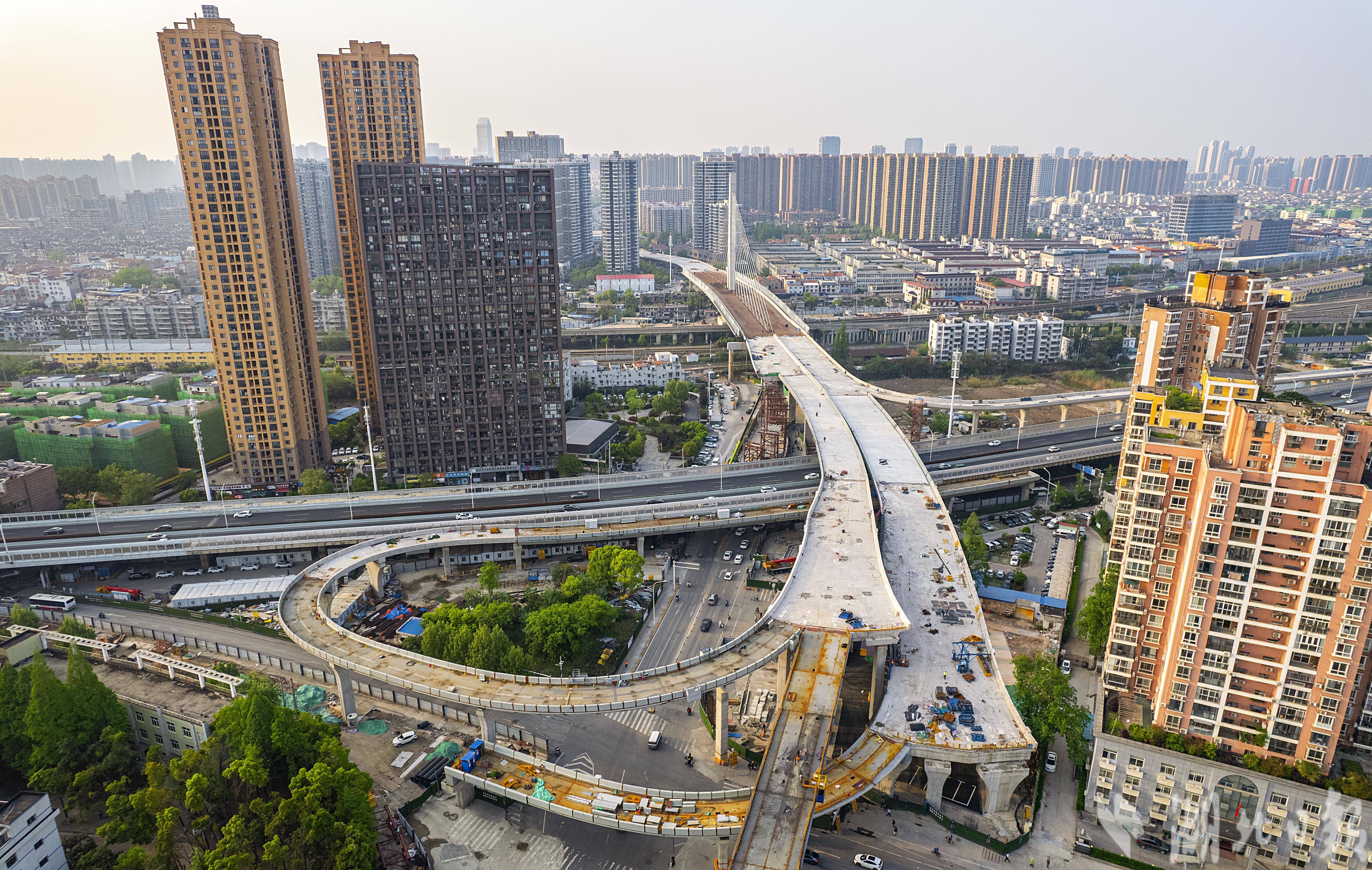 武汉建设大道延长线建设提速