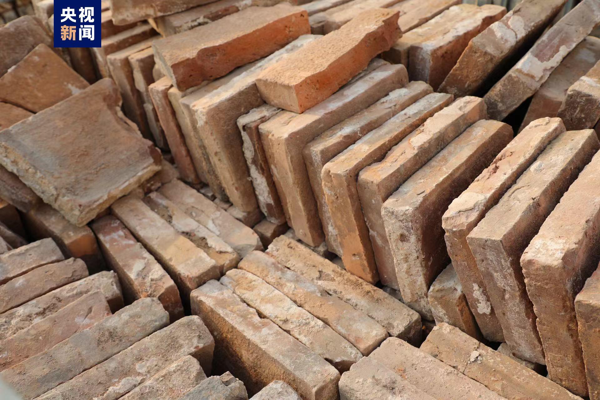 文物竟成陶瓷铺地砖厦门海关查获2068块清代甓砖