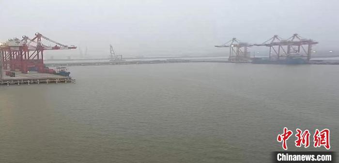 雾锁长江口近30艘次国际航船出入境受阻