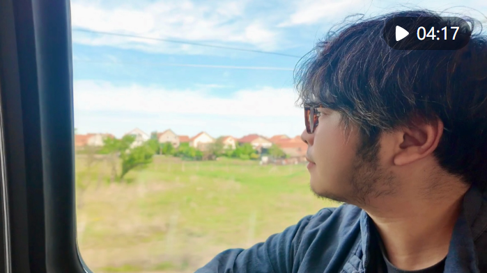 vlog | "打卡"匈塞铁路 感受加速前进