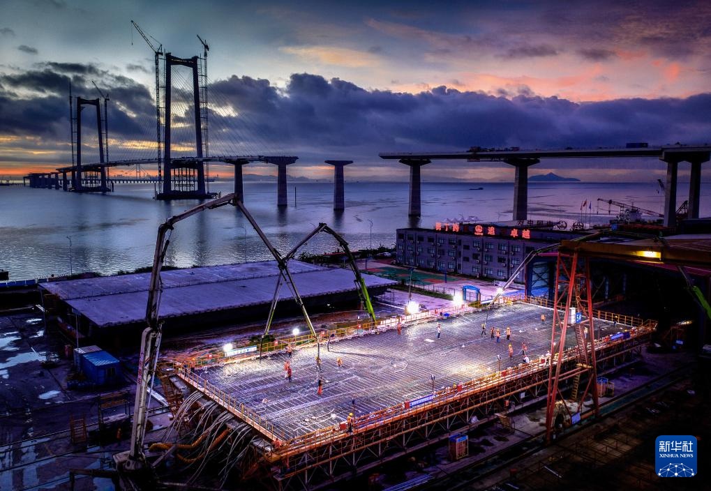 新华全媒 |国家重大工程深中通道建设回顾