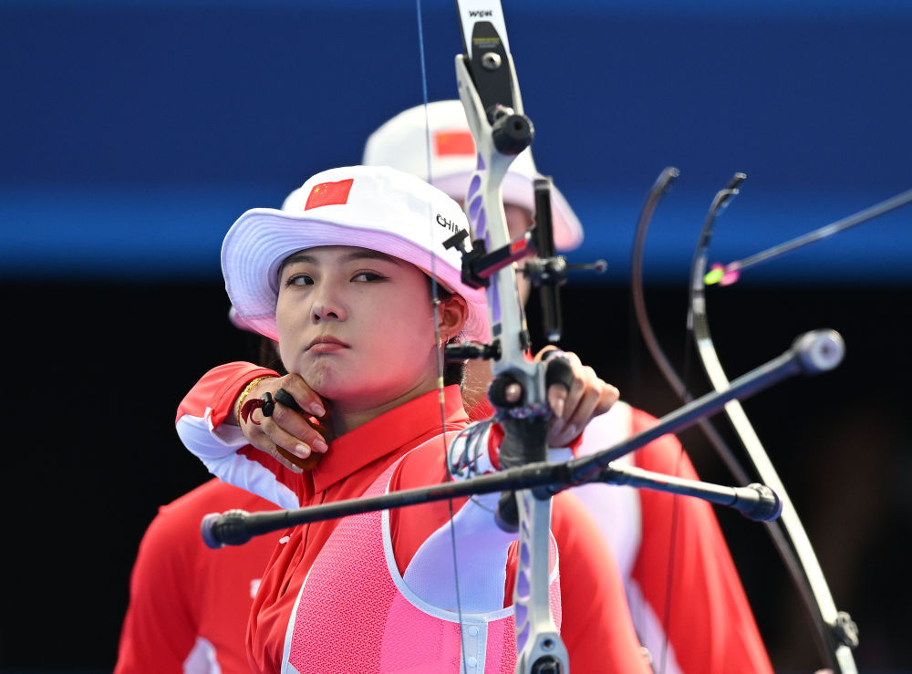 巴黎奥运会 | 中国队夺得射箭女子团体亚军