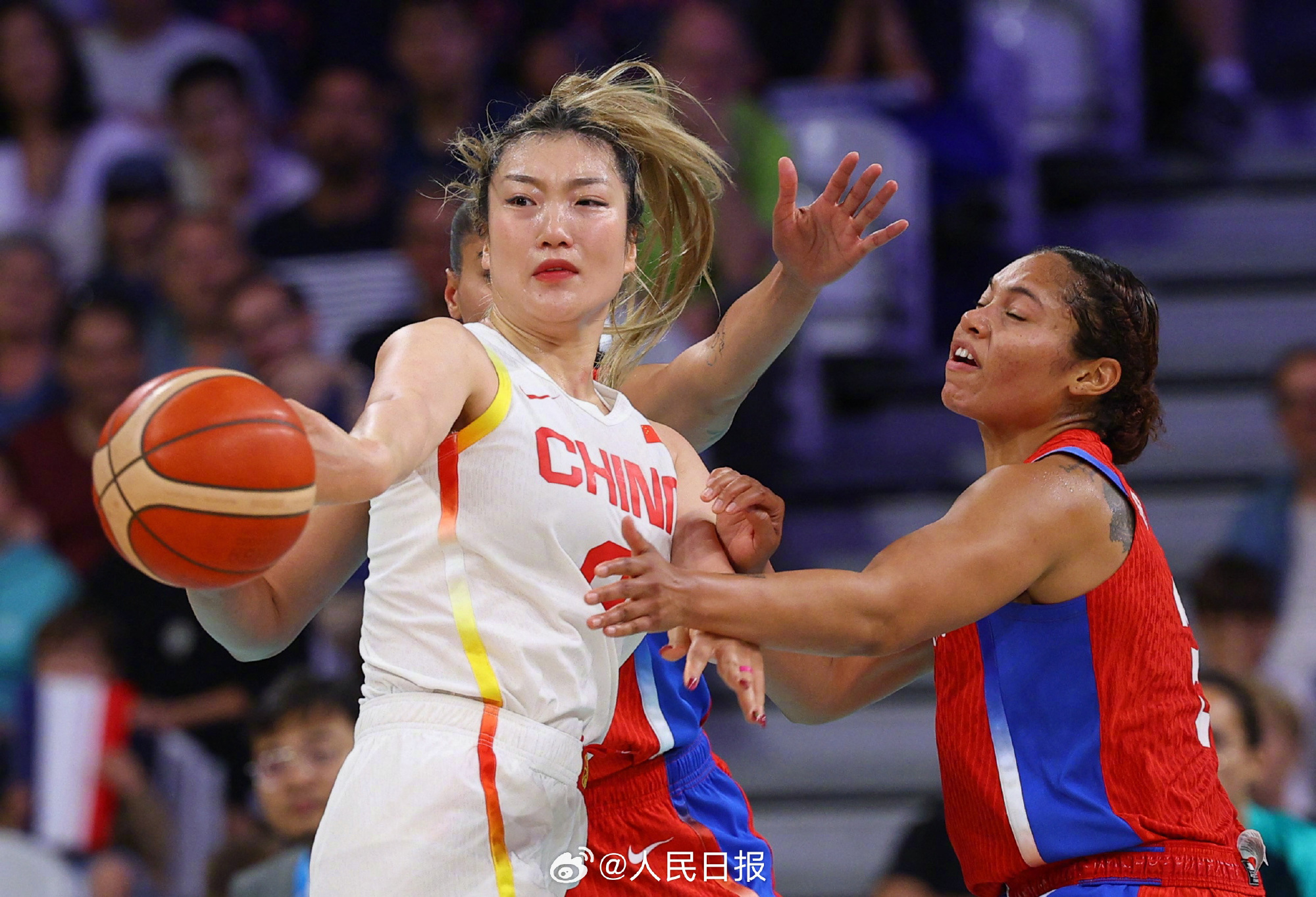恭喜!中国女篮以80:58大胜波多黎各队