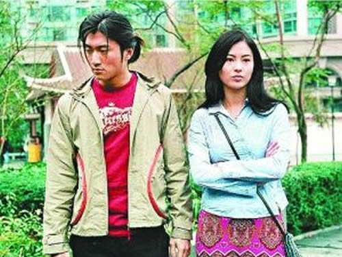 1999年,谢霆锋与张柏芝因电影《老夫子》结缘.资料图片