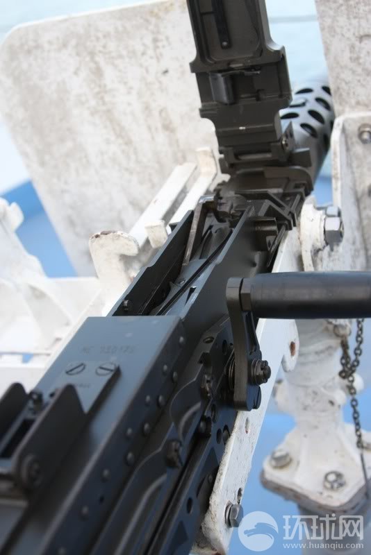 菲律宾公务船上配有美制m2hb型12.